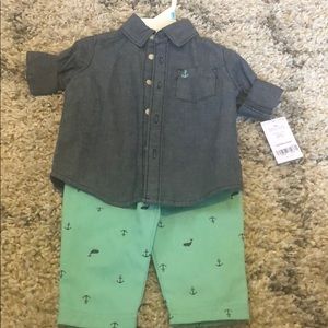 carters 2pc jean outfit